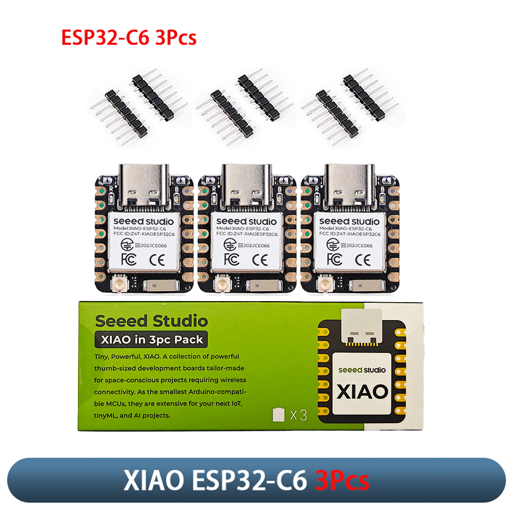 Smart Home Module Iot - XIAO ESP32-C6 3 Buah Modul Papan