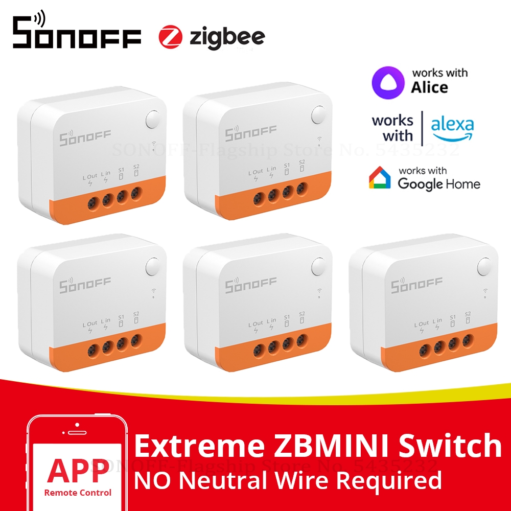 Sonoff Mini R4 - Modul Saklar Pintar DIY Zigbee Itead