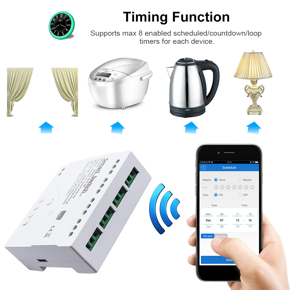 Tuya Modul Sakelar Motor Wifi  - Sonoff Basic ulasan dan harga