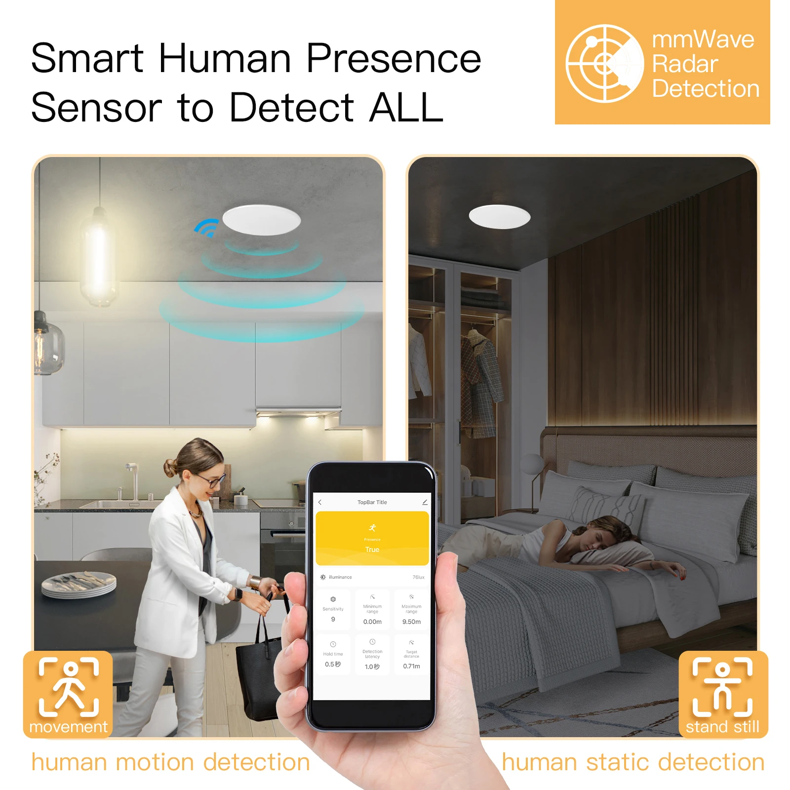 ZigBee Tuya Hub PIR langit-lan - Tasmota ulasan dan harga
