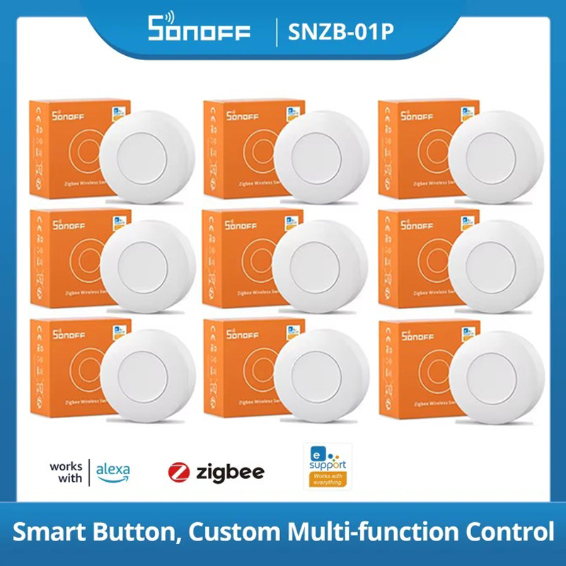 SONOFF Zigbee SNZB-01P Tombol  - Sonoff ulasan dan harga