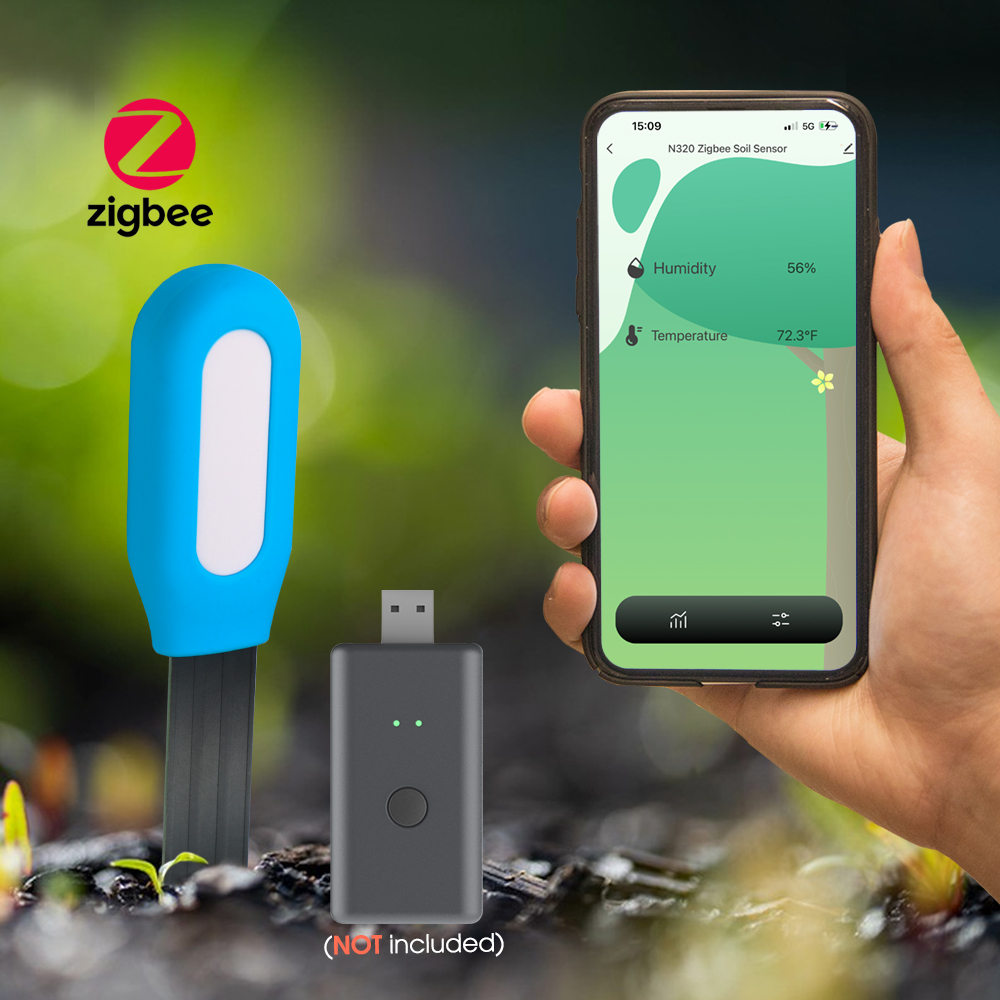 1 Buah Sensor Tanah Tuya Zigbe - Home Assistant Tuya ulasan dan harga