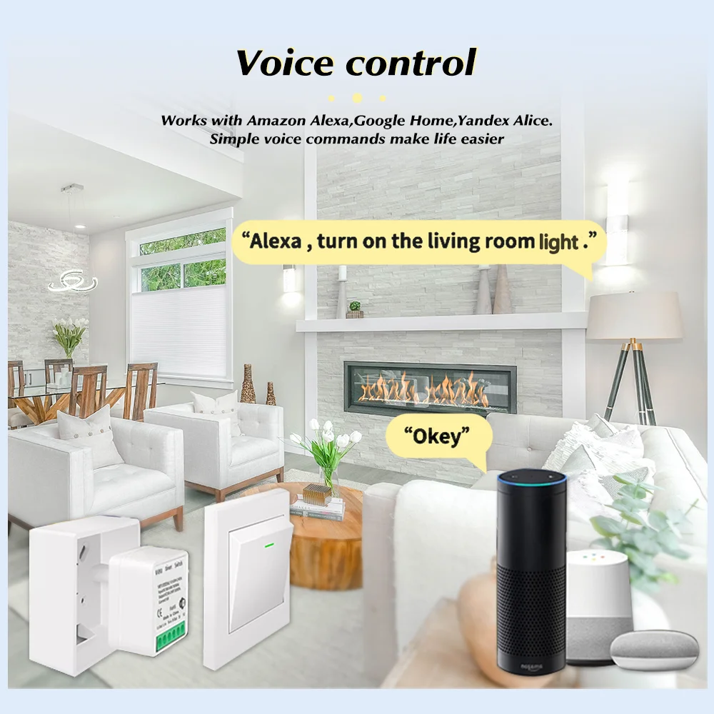 Untuk Tuya Mini Smart WiFi Swi - Smart Relay Tuya ulasan dan harga