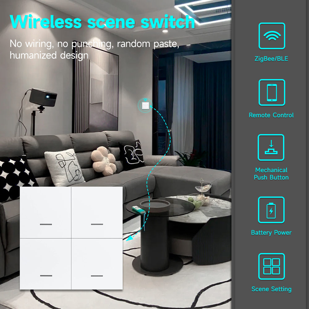 Tuya ZigBee 3.0 Sakelar Adegan - Sonoff ulasan dan harga