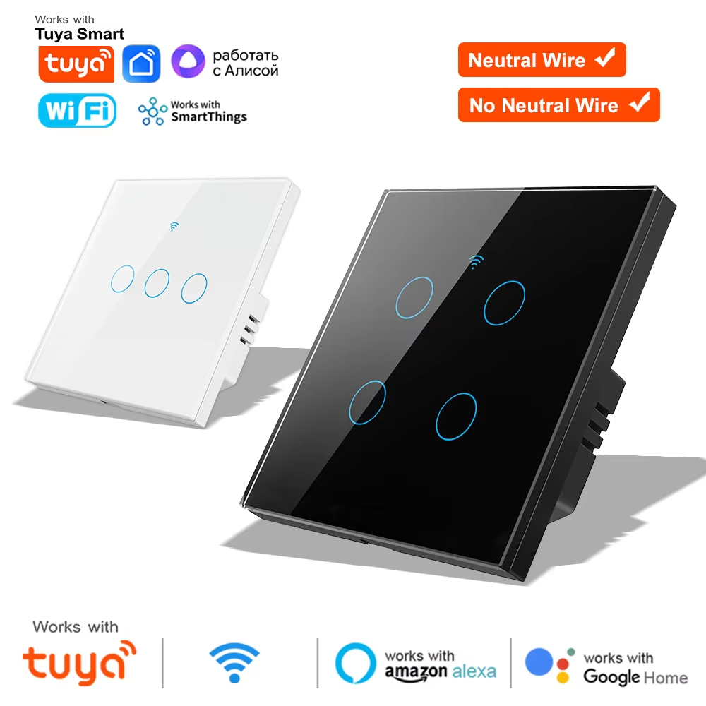 1 2 3 4 Gang WiFi RF 433mhz La - Smart Relay Tuya ulasan dan harga