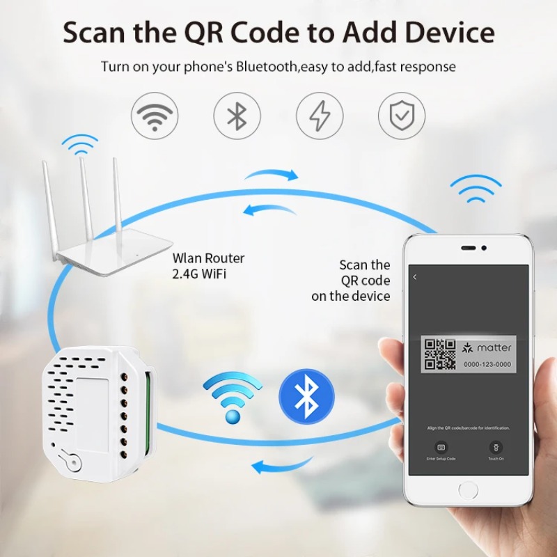 Modul Sakelar Lampu Matter Rel - Smart Relay Tuya ulasan dan harga